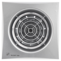 Вытяжной вентилятор Soler Palau SILENT-200 CZ SILVER Вытяжной вентилятор Soler Palau SILENT-200 CZ SILVER