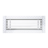 Вентиляционная решетка Brofer FUTURE 15 белая (300x100 мм)