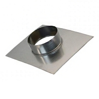 Врезка на площадке круглая (фланец) (оц. сталь) (100 мм)