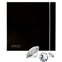 Вытяжной вентилятор Soler Palau SILENT-100 CZ BLACK DESIGN SWAROVSKI Вытяжной вентилятор Soler Palau SILENT-100 CZ BLACK DESIGN SWAROVSKI