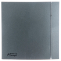 Вытяжной вентилятор Soler Palau SILENT-100 CRZ GREY DESIGN 4C Вытяжной вентилятор Soler Palau SILENT-100 CRZ GREY DESIGN 4C