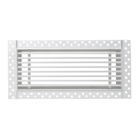 Вентиляционная решетка Brofer FUTURE 10 белая (300x125 мм)