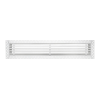 Вентиляционная решетка Brofer FUTURE 10 белая (500x100 мм)