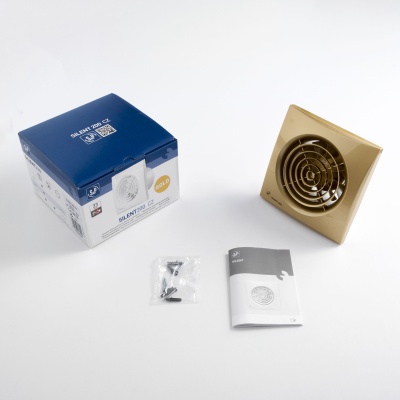 Вытяжной вентилятор Soler Palau SILENT-200 CZ GOLD Вытяжной вентилятор Soler Palau SILENT-200 CZ GOLD