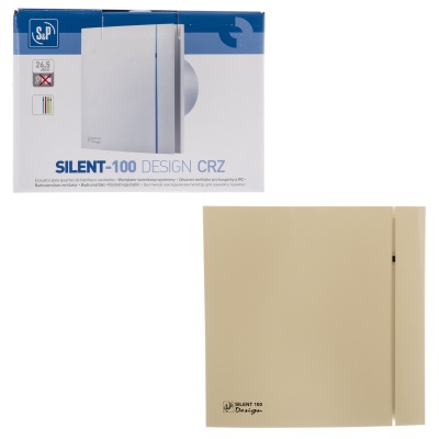 Вытяжной вентилятор Soler Palau SILENT-100 CRZ IVORY DESIGN 4C