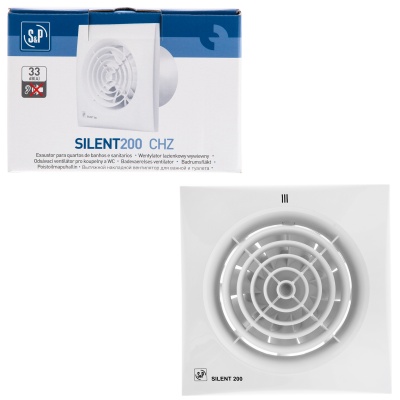 Вытяжной вентилятор Soler Palau SILENT-200 CHZ  Вытяжной вентилятор Soler Palau SILENT-200 CHZ