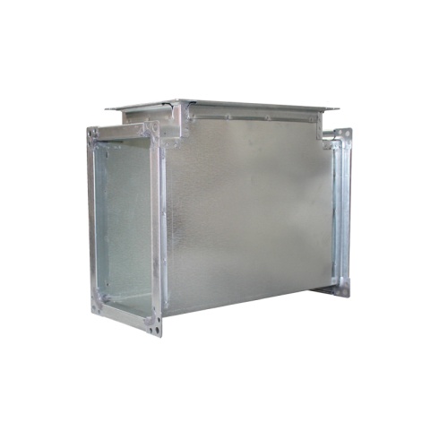 Тройник прямоугольный (оц. сталь) 400х200