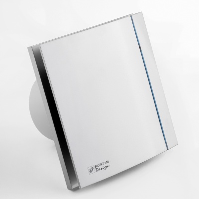 Вентилятор с обратным клапаном Soler Palau SILENT-100 CZ SILVER DESIGN 