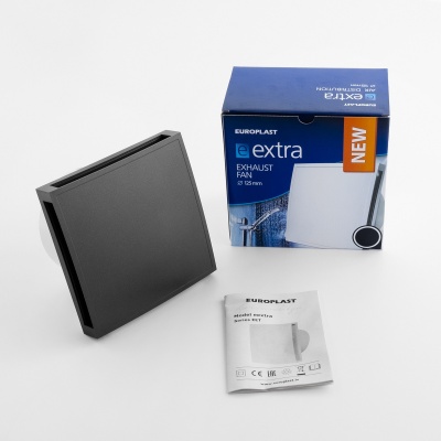 Вентилятор вытяжной 125 мм Europlast EET125A черный