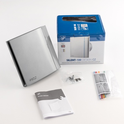 Вытяжной вентилятор Soler Palau SILENT-100 CZ GREY DESIGN 4C