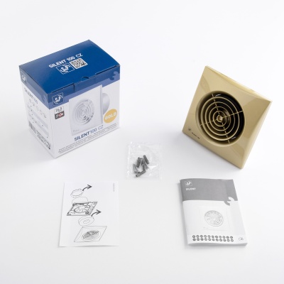 Вытяжной вентилятор Soler Palau SILENT-100 CZ GOLD Вытяжной вентилятор Soler Palau SILENT-100 CZ GOLD