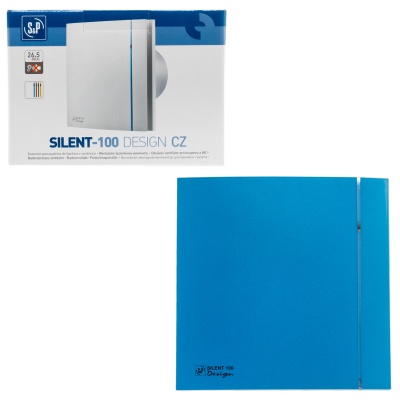 Вытяжной вентилятор Soler Palau SILENT-100 CZ BLUE DESIGN 4C