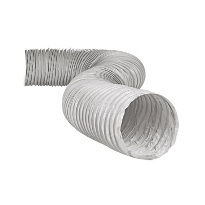 Воздуховод гибкий ПВХ AFS VINYLAFS WHITE (127 мм/10 м)