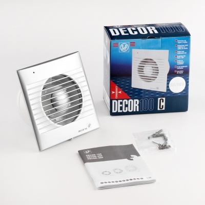 Вытяжной вентилятор Soler Palau DECOR-100C Silver Вытяжной вентилятор Soler Palau DECOR-100C Silver