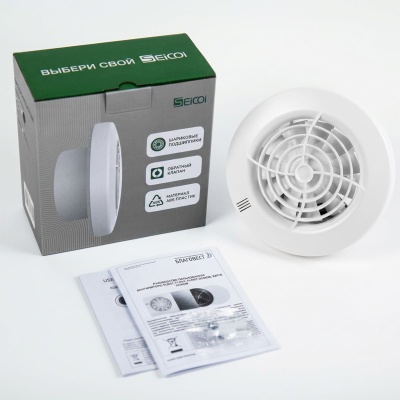 Вытяжной вентилятор Seicoi Ratio 100 White