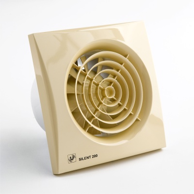 Вентилятор вытяжной 120 мм Soler Palau SILENT-200 CZ IVORY