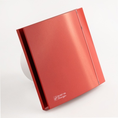 Вытяжной вентилятор Soler Palau SILENT-100 CZ RED DESIGN 4C