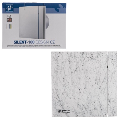 Накладной вентилятор Soler Palau SILENT-100 CZ MARBLE WHITE DESIGN 4C Накладной вентилятор Soler Palau SILENT-100 CZ MARBLE WHITE DESIGN 4C