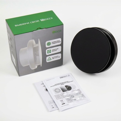 Вытяжной вентилятор Seicoi Ratio Design 100 Matt black