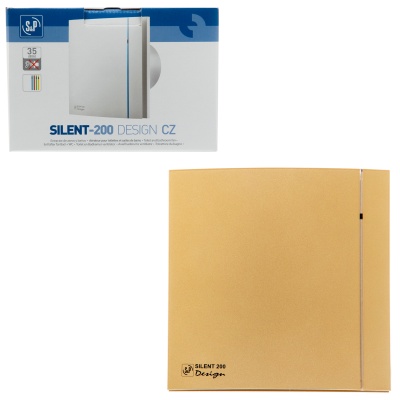 Вентилятор вытяжной 120 мм Soler Palau SILENT-200 CZ GOLD DESIGN 4C