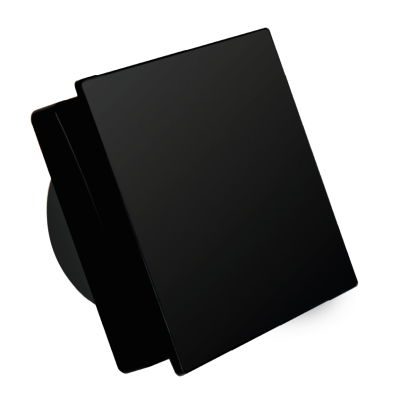 Вытяжной вентилятор Seicoi Floxy Design 100 Matt Black Glass SMAD04-01G