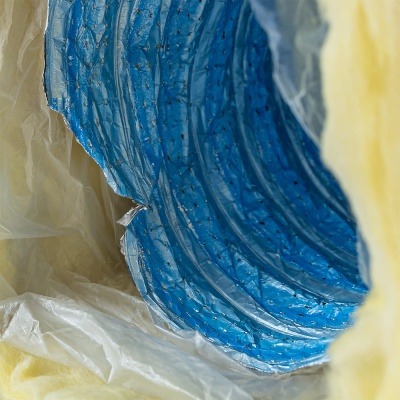 Воздуховод круглый гибкий антибактериальный AFS SONOAFS ALU Hygiene (127 мм/10 м)