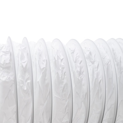Воздуховод гибкий ПВХ AFS VINYLAFS WHITE (127 мм/10 м)
