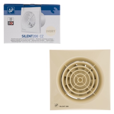 Вытяжной вентилятор Soler Palau SILENT-200 CZ IVORY Вытяжной вентилятор Soler Palau SILENT-200 CZ IVORY