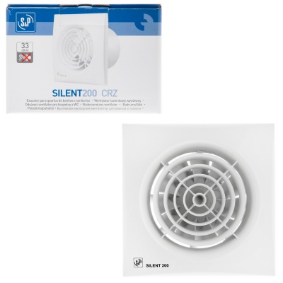 Вытяжной вентилятор Soler Palau SILENT-200 CRZ  Вытяжной вентилятор Soler Palau SILENT-200 CRZ