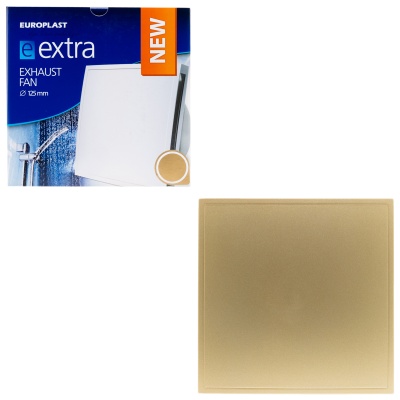 Вытяжной вентилятор Europlast EET125G золото